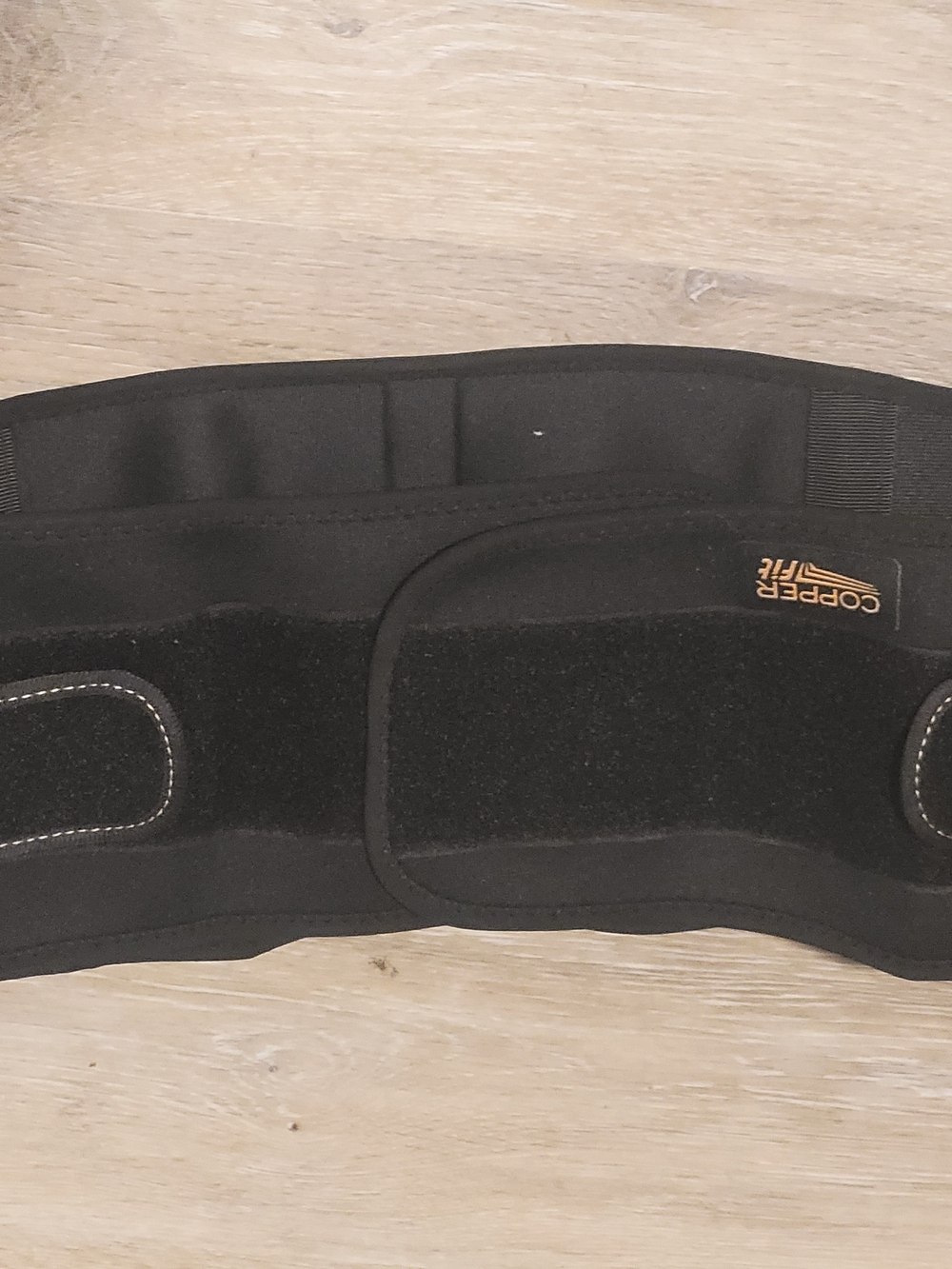COOPER FIT Men's Black COMPRESSION Support Belt with Adjustable Closure NEW